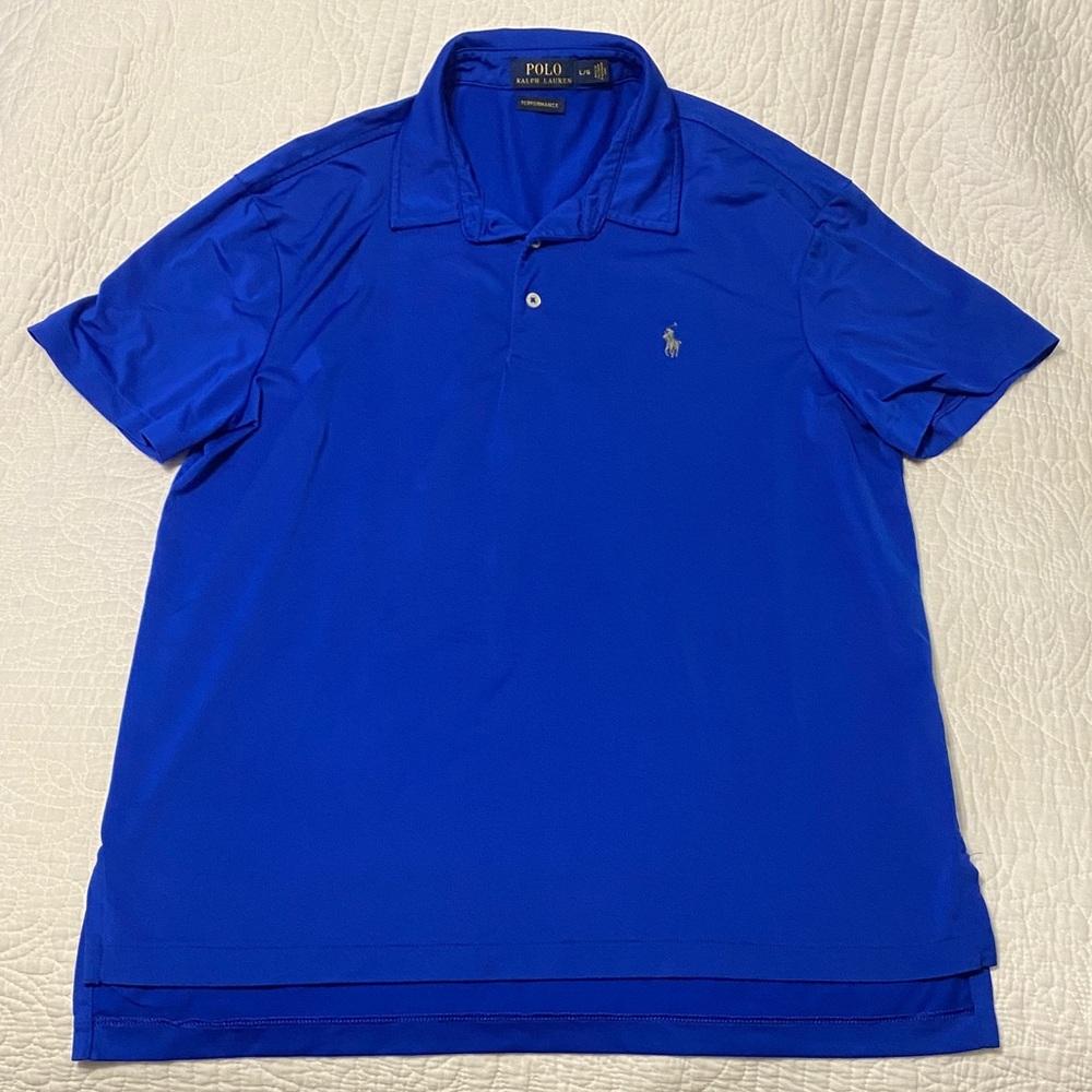 Polo by Ralph Lauren Men's Vibrant Blue Polo Shirt